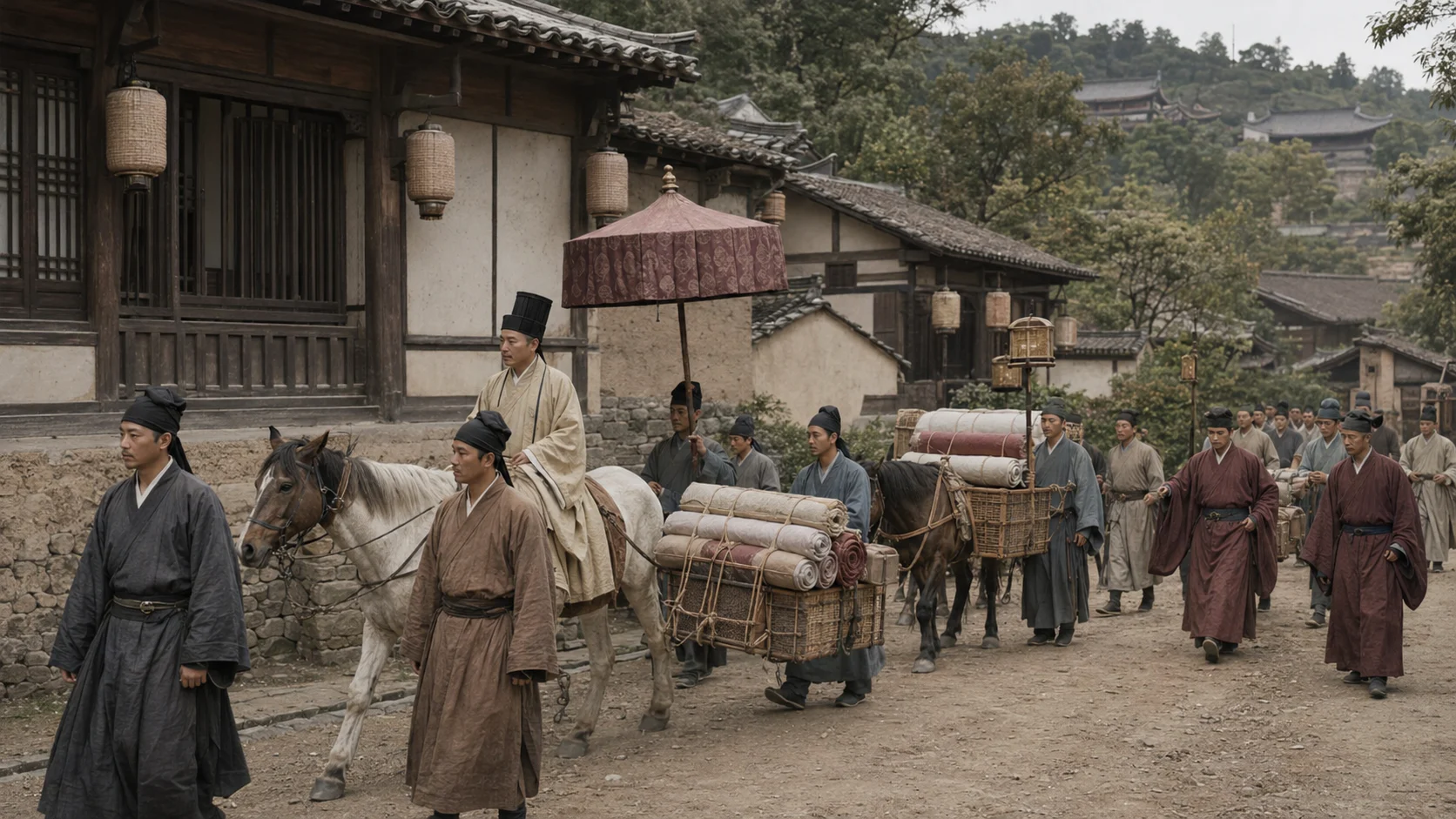南宋临安节令风物图文化场景