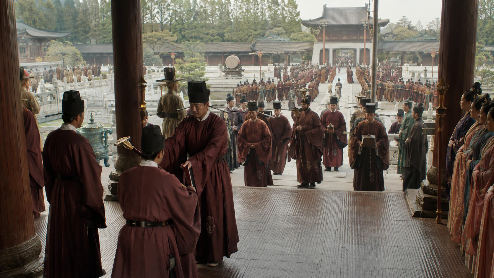 南宋宫廷典礼复原图文化场景