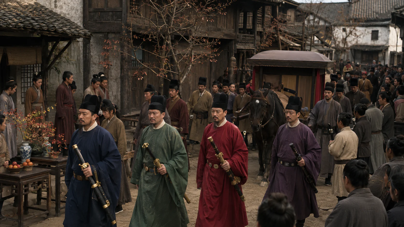 南宋临安节令风物图文化场景