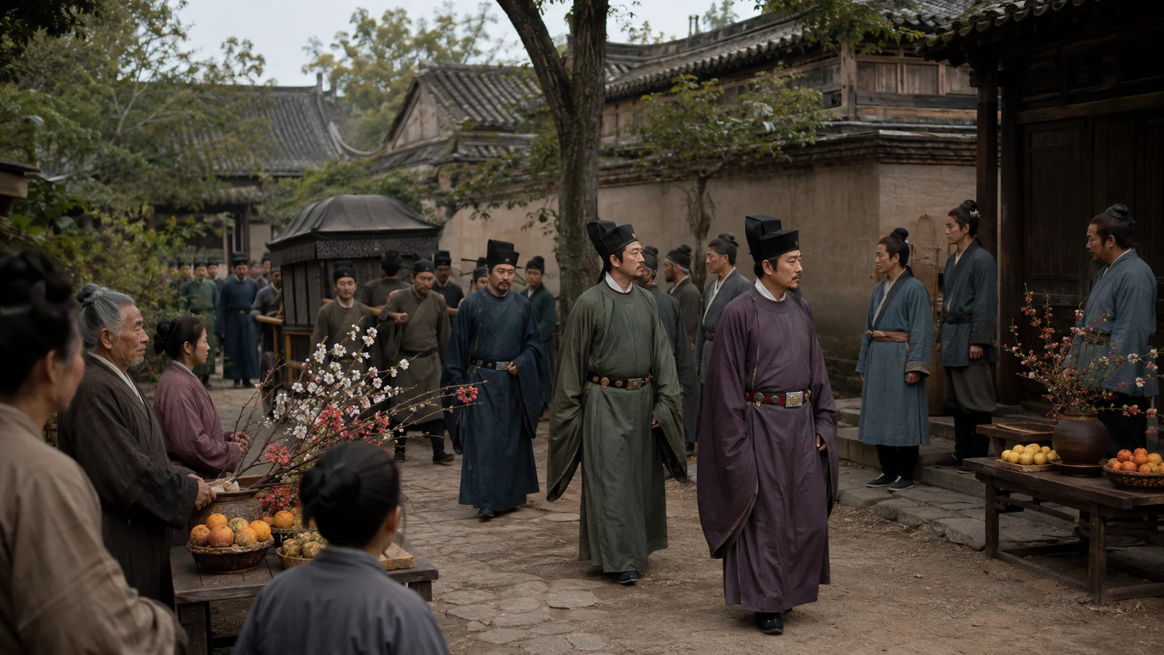 南宋临安节令风物图文化场景