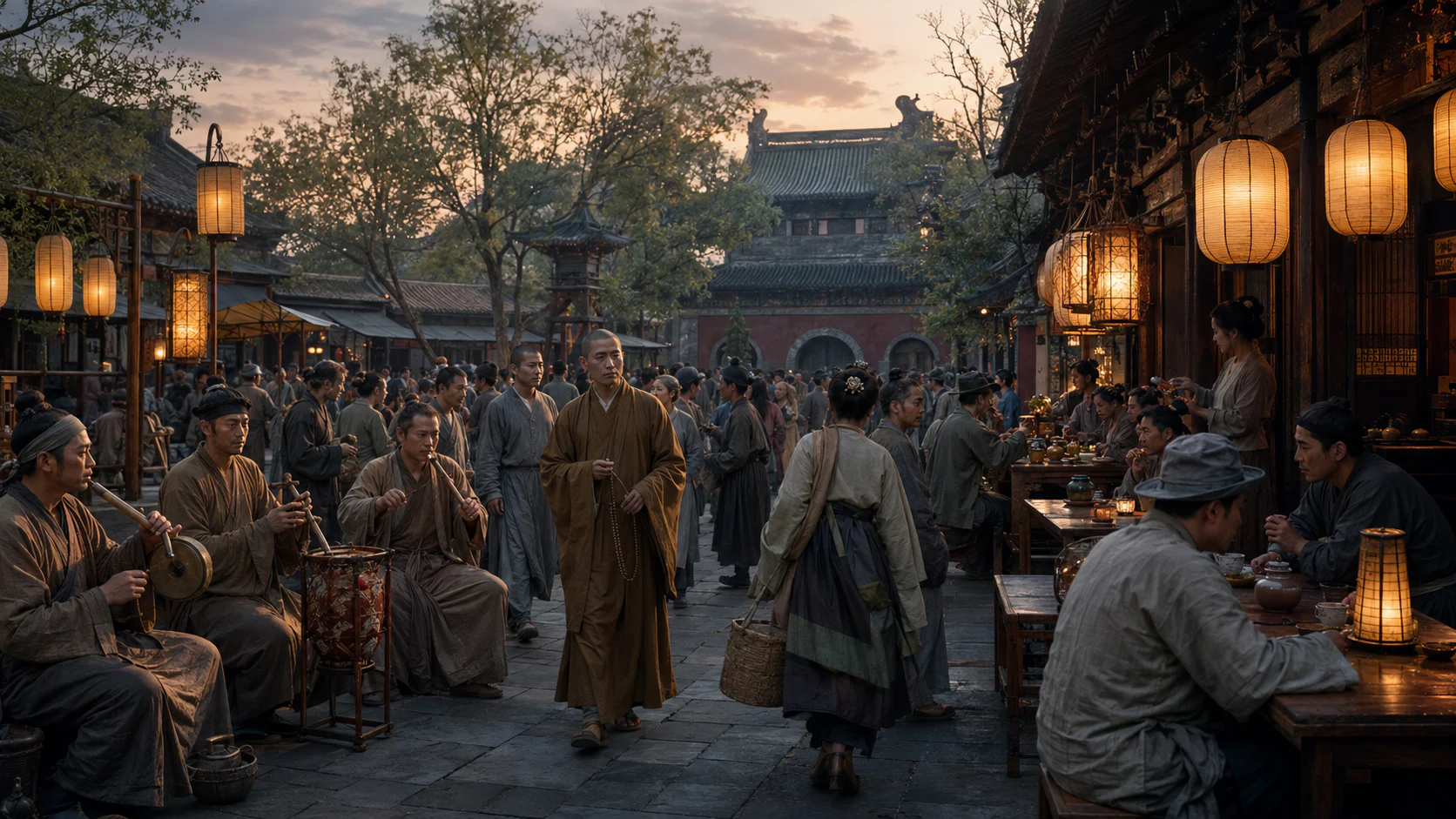 南宋临安节令风物图文化场景