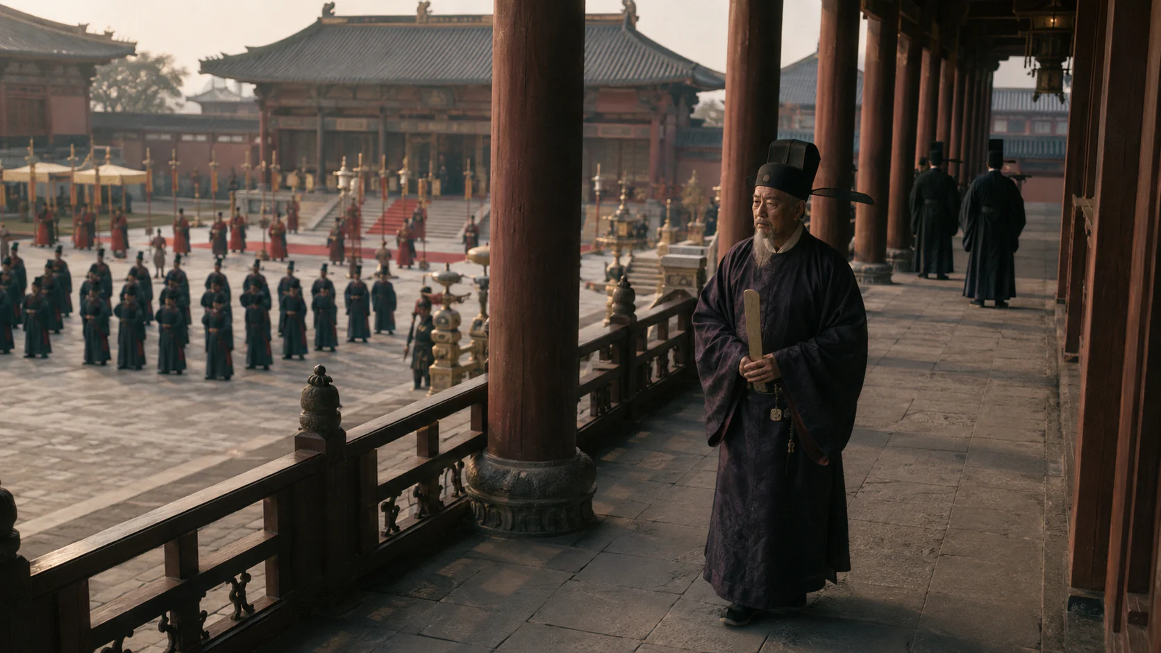 南宋宫廷典礼复原图文化场景